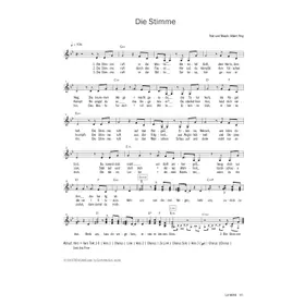 Produktbild des Artikels Die Stimme (Noten - Download)