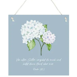 Produktbild des Artikels Deko-Schild „Hortensie“ ()