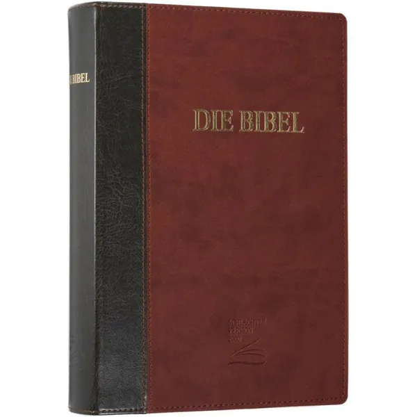 Produktbild des Artikels Schlachter 2000 - Großdruckausgabe, grau/braun, flexibel (Bibel - Kunstleder)