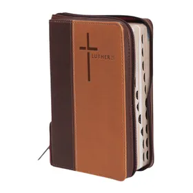 Produktbild des Artikels Luther21 - Standardausgabe - Cowboy Braun/Beige (Bibel - Kunstleder)