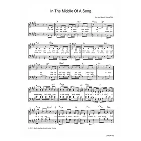 Produktbild des Artikels In The Middle Of A Song (Noten - Download)