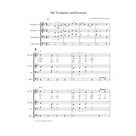 Produktbild des Artikels Mit Trompeten und Posaunen (Noten - Download)