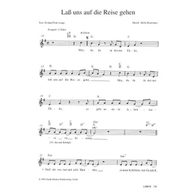Produktbild des Artikels Lass uns auf die Reise gehn (Noten - Download)
