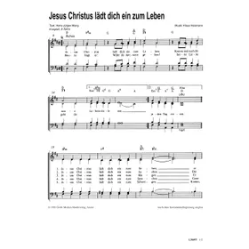 Produktbild des Artikels Jesus Christus lädt dich ein zum Leben (Noten - Download)