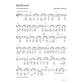 Produktbild des Artikels Die Zeit ist reif (Noten - Download)