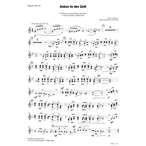 Produktbild des Artikels Anker in der Zeit (Noten - Download)