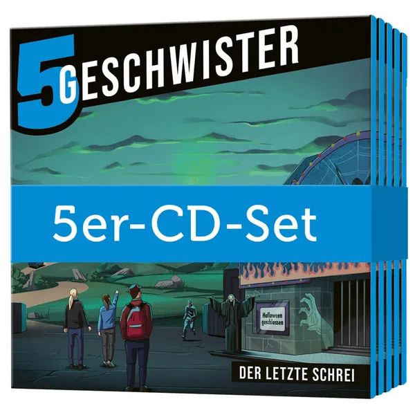 Produktbild des Artikels Der letzte Schrei (5er-Set) (Hörbuch/Hörspiel - CD)