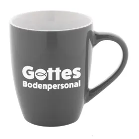 Produktbild des Artikels Tasse "Gottes Bodenpersonal" - grau ()