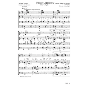 Produktbild des Artikels Israel-Medley (Noten - Download)
