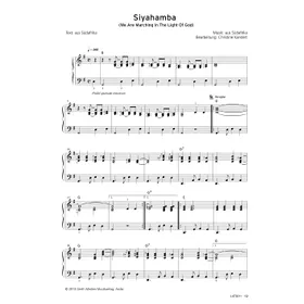 Produktbild des Artikels Siyahamba (Noten - Download)