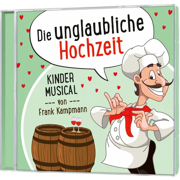 Produktbild des Artikels Die unglaubliche Hochzeit (Audio - CD)