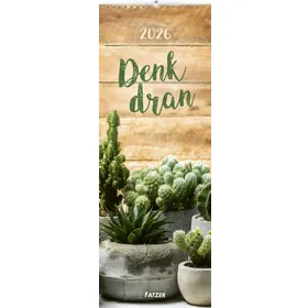 Produktbild des Artikels Denk dran 2026 (Kalender - Spiralbindung)