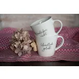 Stimmungsbild zu Tassenset – geliebt & wunderbar