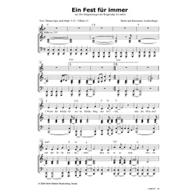 Produktbild des Artikels Ein Fest für immer (Noten - Download)