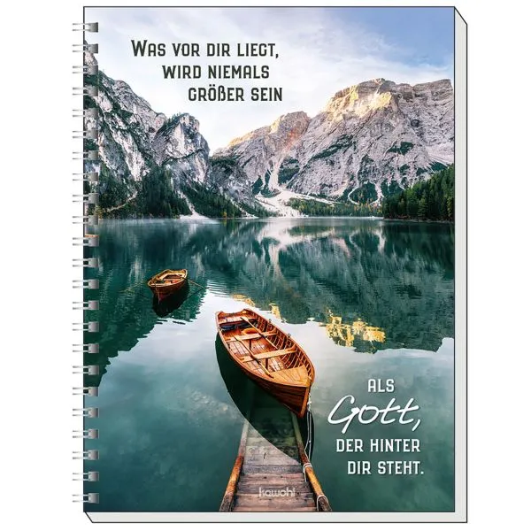 Produktbild des Artikels Memo Block A5: Was vor dir liegt (Schreibwaren - Spiralbindung)