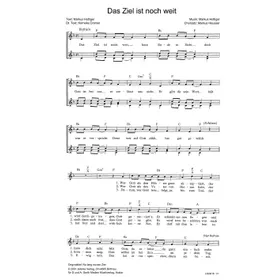 Produktbild des Artikels Das Ziel ist noch weit (Noten - Download)