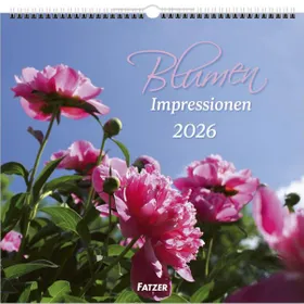 Produktbild des Artikels Blumen-Impressionen 2026 - Wandkalender (Kalender - Spiralbindung)