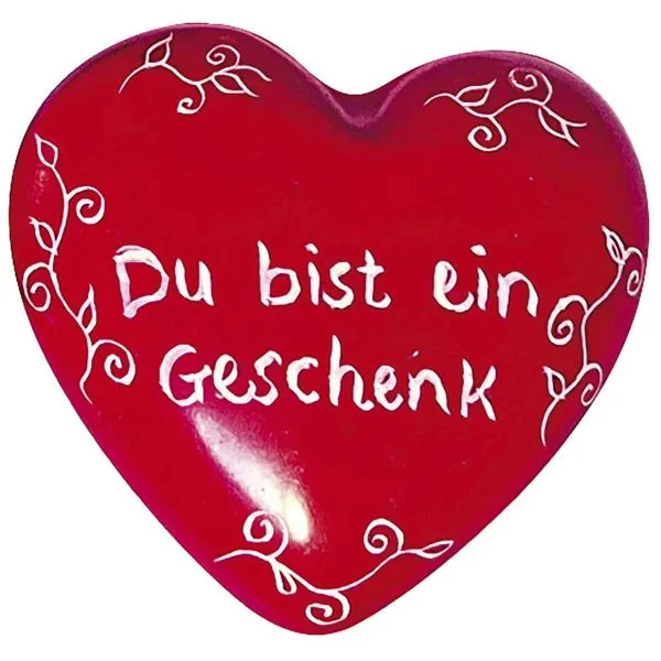 Produktbild des Artikels Handschmeichler-Herz: Du bist ein Geschenk ()