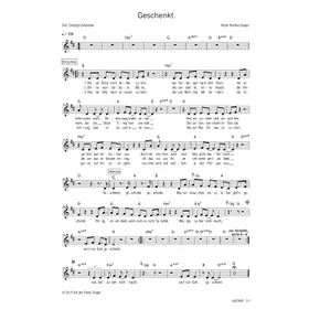 Produktbild des Artikels Geschenkt (Noten - Download)