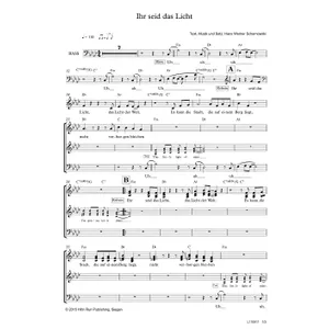 Produktbild des Artikels Ihr seid das Licht (Noten - Download)