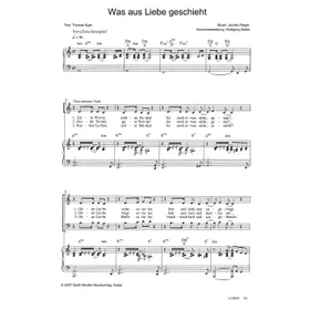 Produktbild des Artikels Was aus Liebe geschieht (Noten - Download)