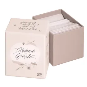 Produktbild des Artikels Blühende Worte - 40 Wunschkärtchen (Schreibwaren)