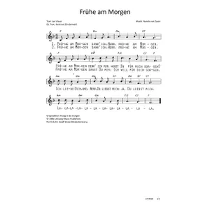 Produktbild des Artikels Frühe am Morgen (Noten - Download)