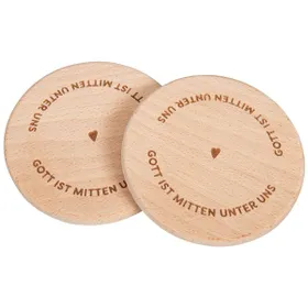 Produktbild des Artikels Untersetzer-Set Holz ()