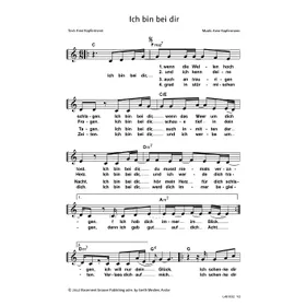 Produktbild des Artikels Ich bin bei dir (Noten - Download)