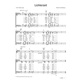 Produktbild des Artikels Lichterzeit (Noten - Download)