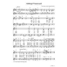 Produktbild des Artikels Halleluja! Freuet euch (Noten - Download)
