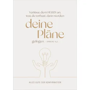 Produktbild des Artikels Faltkarte "Alles Gute zur Konfirmation" (Schreibwaren)