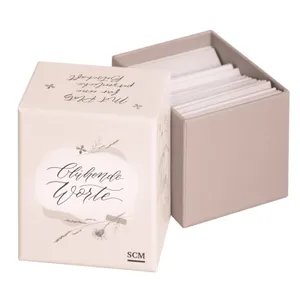 Produktbild des Artikels Blühende Worte - 40 Wunschkärtchen (Schreibwaren)