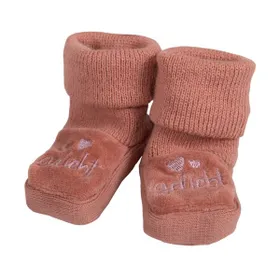 Produktbild des Artikels Söckchen "geliebt" - altrosa ()