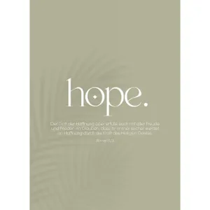 Produktbild des Artikels Postkarten: hope. 4 Stück (Schreibwaren)