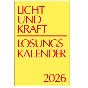 Produktbild des Artikels Licht und Kraft, Reiseausgabe 2026 (Kalender - Geheftet)