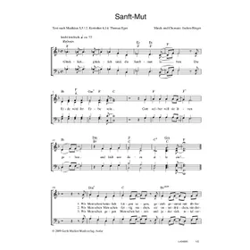Produktbild des Artikels Sanft-Mut (Noten - Download)