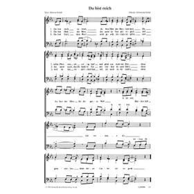 Produktbild des Artikels Du bist reich (Noten - Download)