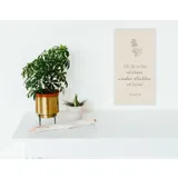 Stimmungsbild zu Metallschild: Strahlen vor Freude