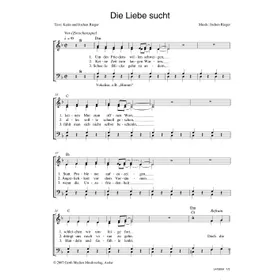Produktbild des Artikels Die Liebe sucht (Noten - Download)