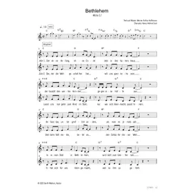 Produktbild des Artikels Bethlehem (Noten - Download)