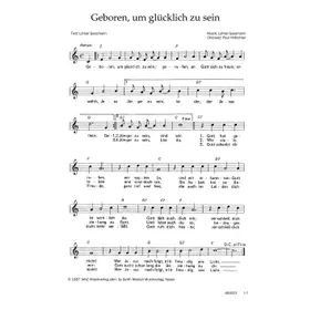 Produktbild des Artikels Geboren, um glücklich zu sein (Noten - Download)