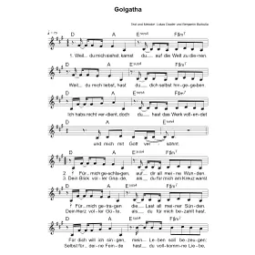 Produktbild des Artikels Golgatha (Noten - Download)