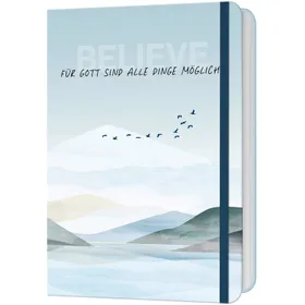 Produktbild des Artikels Für Gott sind alle Dinge möglich – Notizbuch (Schreibwaren - Gebunden)