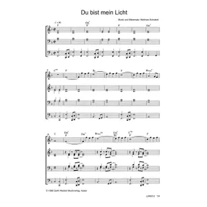 Produktbild des Artikels Du bist mein Licht (Noten - Download)