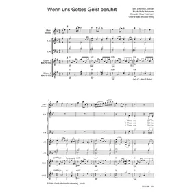 Produktbild des Artikels Wenn uns Gottes Geist berührt (Noten - Download)