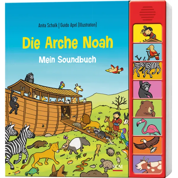 Produktbild des Artikels Die Arche Noah - Mein Soundbuch (Buch - Pappbilderbuch)