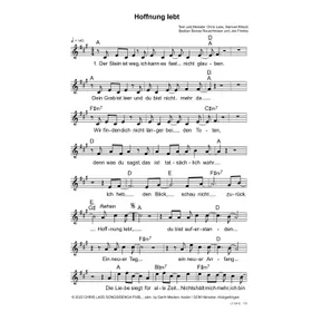 Produktbild des Artikels Hoffnung lebt (Noten - Download)