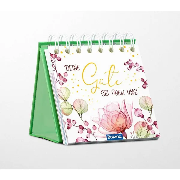 Produktbild des Artikels Deine Güte sei über uns - Aufstellbuch (Buch - Spiralbindung)