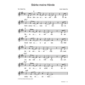 Produktbild des Artikels Stärke meine Hände (Noten - Download)